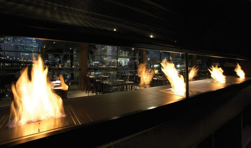 Ecosmart Fire BK5 Ethanol Burner - Stainless Steel Finish - ESF.1.B.BK5